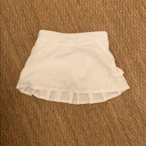 White Ivivva Tennis Skirt